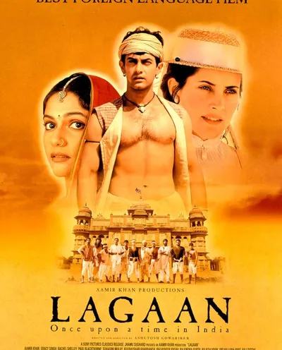 Póster de Lagaan, érase una vez en la India