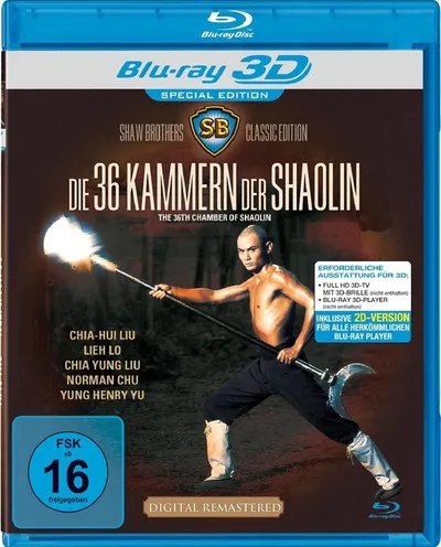 Póster de Las 36 cámaras de Shaolin
