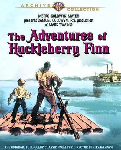 Póster de Las aventuras de Huckleberry Finn