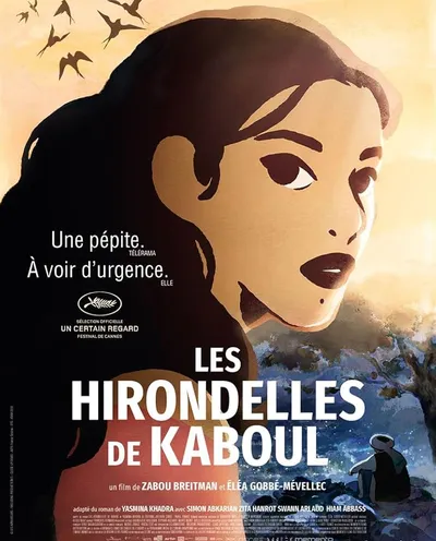 Póster de Las golondrinas de Kabul