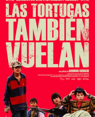 Póster de Las tortugas también vuelan