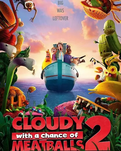 Póster de Lluvia de albóndigas 2