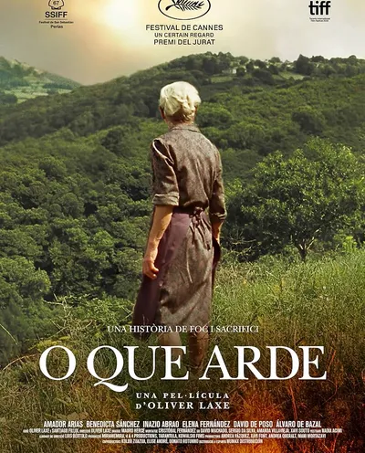 Póster de Lo que arde