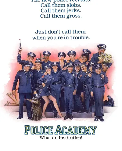 Póster de Loca academia de policía