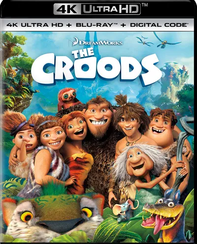 Póster de Los Croods. Una aventura prehistórica
