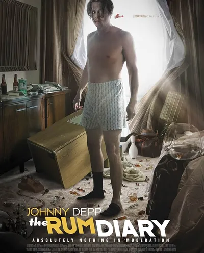 Póster de Los diarios del ron