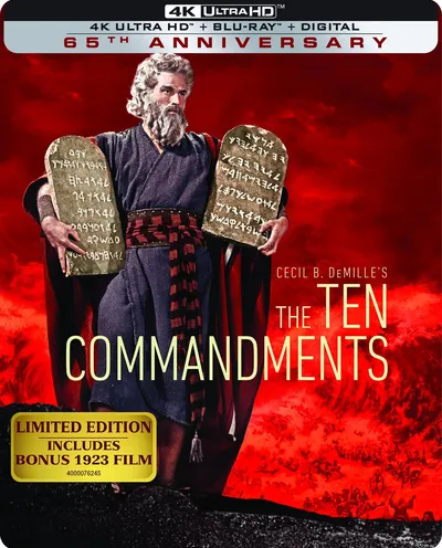 Póster de Los diez mandamientos