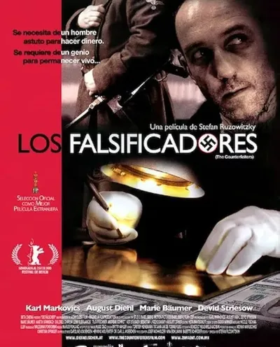 Póster de Los falsificadores