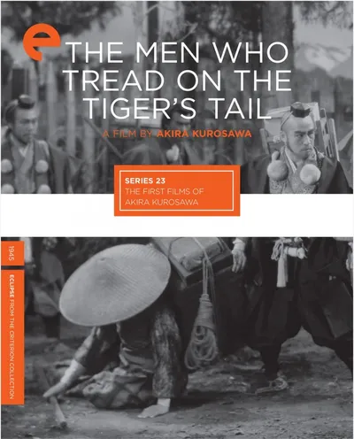 Póster de Los hombres que caminan sobre la cola del tigre