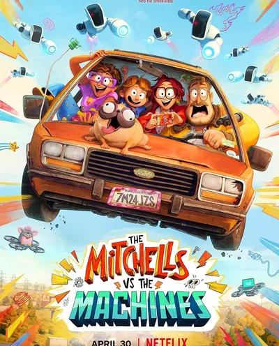 Póster de Los Mitchell contra las máquinas