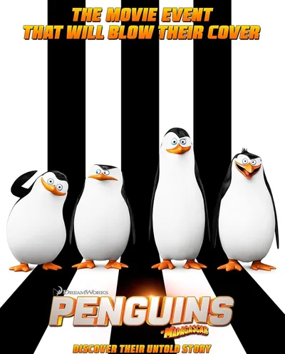 Póster de Los pingüinos de Madagascar
