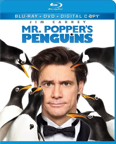 Póster de Los pingüinos del Sr. Poper