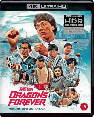 Póster de Los tres dragones (Dragons Forever)