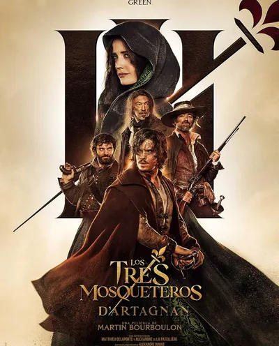 Póster de Los tres mosqueteros: D'Artagnan