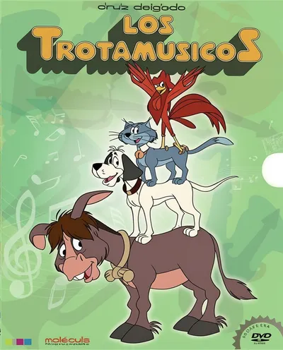 Póster de Los trotamúsicos (Los 4 músicos de Bremen)
