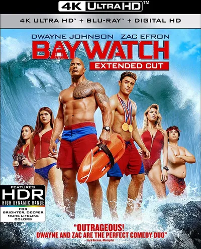 Póster de Los vigilantes de la playa