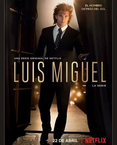 Póster de Luis Miguel, la serie