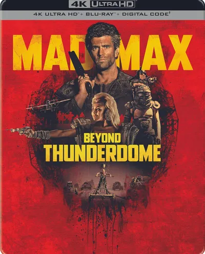 Póster de Mad Max 3. Más allá de la cúpula del trueno