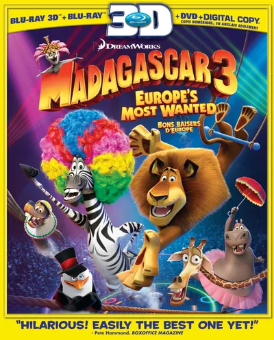 Póster de Madagascar 3: De marcha por Europa
