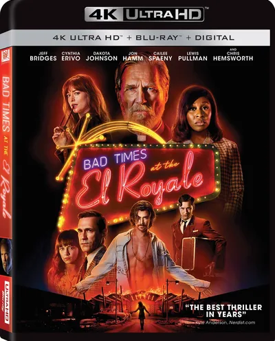 Póster de Malos tiempos en El Royale