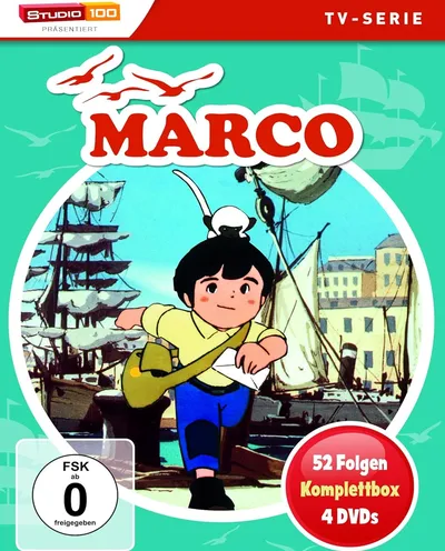 Póster de Marco, de los Apeninos a los Andes