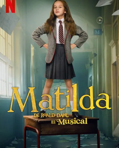 Póster de Matilda, de Roald Dahl: El musical
