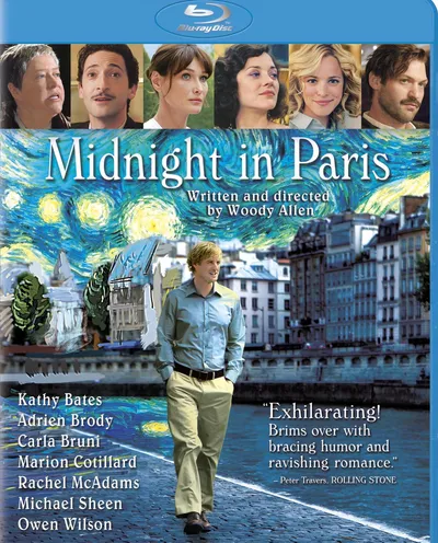 Póster de Medianoche en París