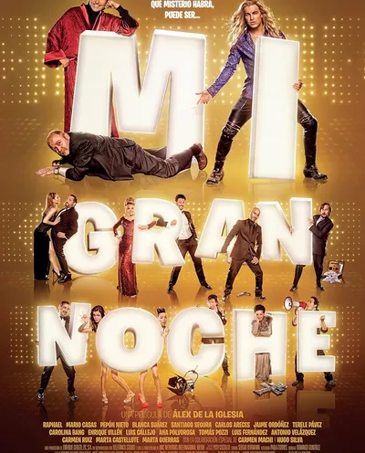 Póster de Mi gran noche
