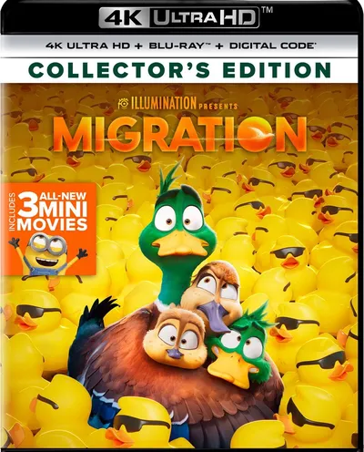 Póster de Migración. Un viaje patas arriba