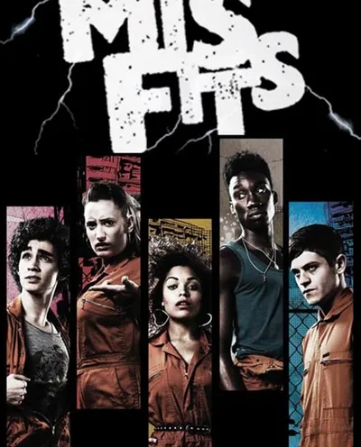 Póster de Misfits (Inadaptados)