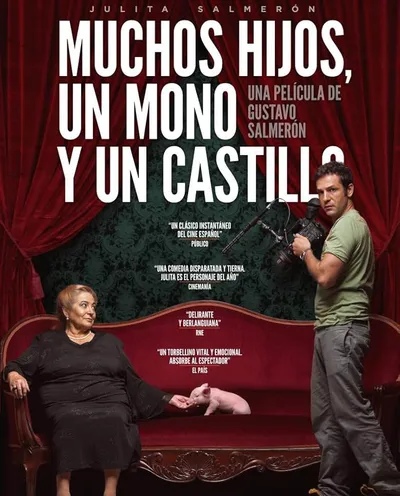 Póster de Muchos hijos, un mono y un castillo