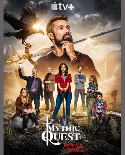 Póster de Mythic Quest: banquete de cuervos