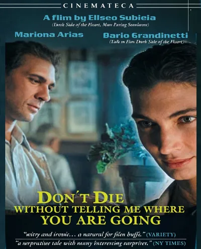 Póster de No te mueras sin decirme adónde vas