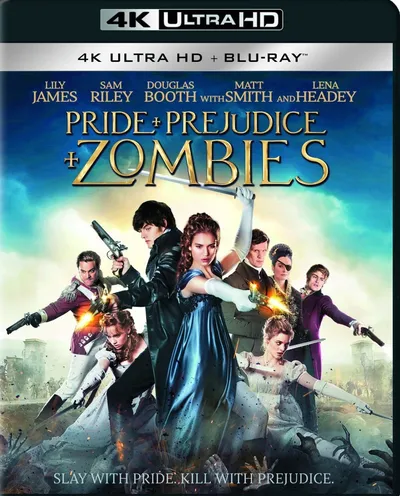 Póster de Orgullo + Prejuicio + Zombis