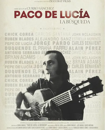 Póster de Paco de Lucía: La búsqueda