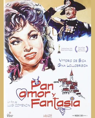 Póster de Pan, amor y fantasía