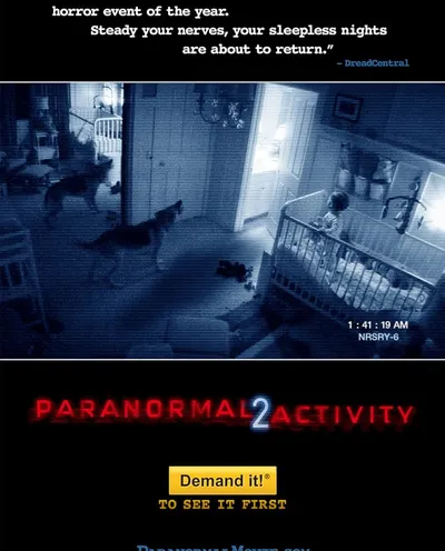 Póster de Paranormal Activity 2