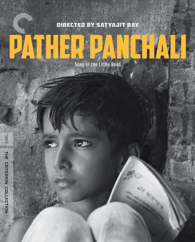 Póster de Pather Panchali (La canción del camino)