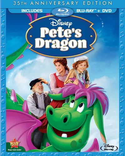 Póster de Pedro y el dragón Elliot