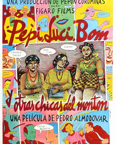 Póster de Pepi, Luci, Bom y otras chicas del montón