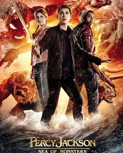 Póster de Percy Jackson y el mar de los monstruos