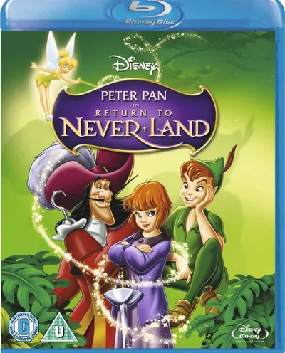 Póster de Peter Pan en Regreso al país de Nunca Jamás