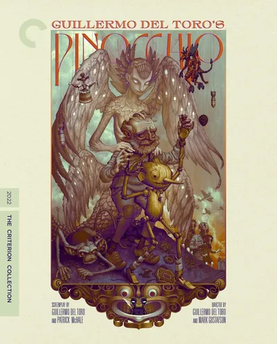 Póster de Pinocho de Guillermo del Toro