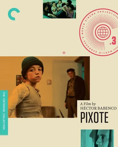 Póster de Pixote, la ley del más débil