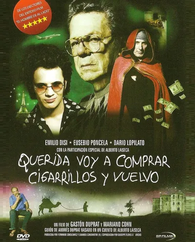 Póster de Querida, voy a comprar cigarrillos y vuelvo