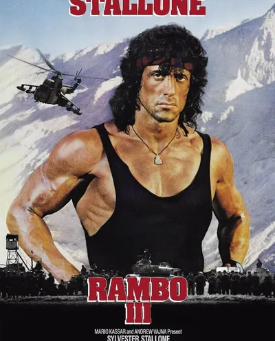 Póster de Rambo III