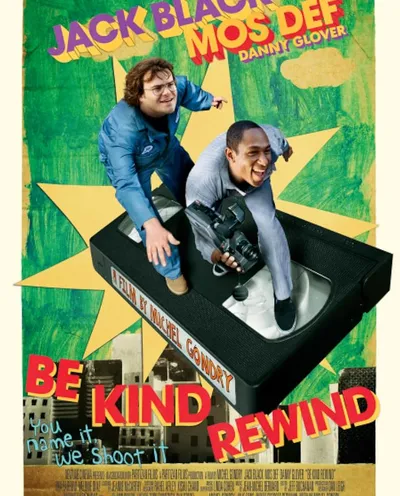 Póster de Rebobine, Por Favor