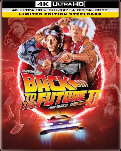 Póster de Regreso al futuro II