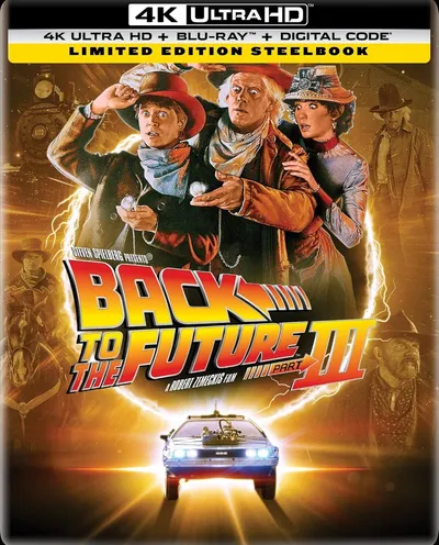 Póster de Regreso al futuro III