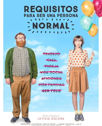 Póster de Requisitos para ser una persona normal